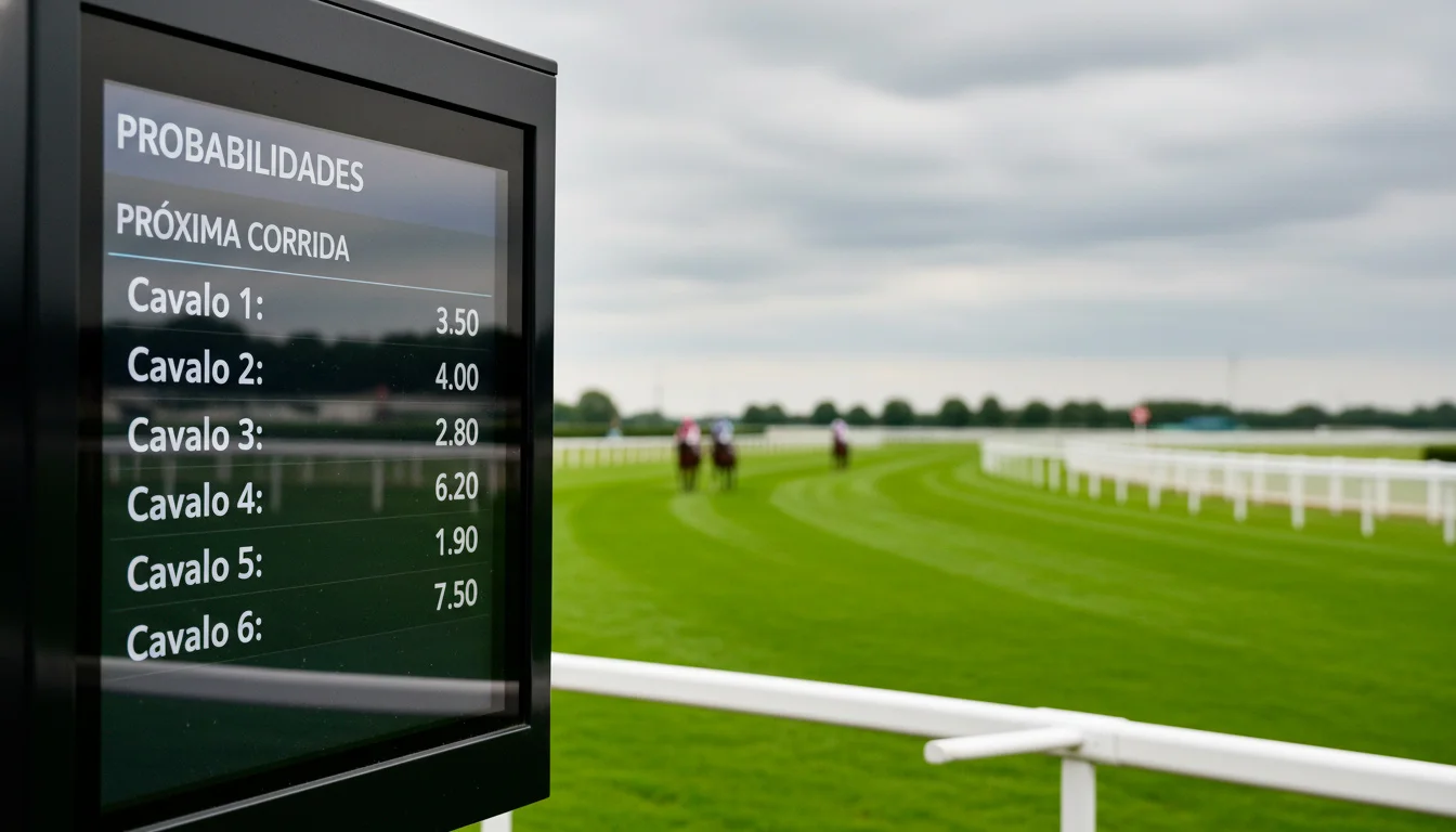 Odds nas corridas de cavalos
